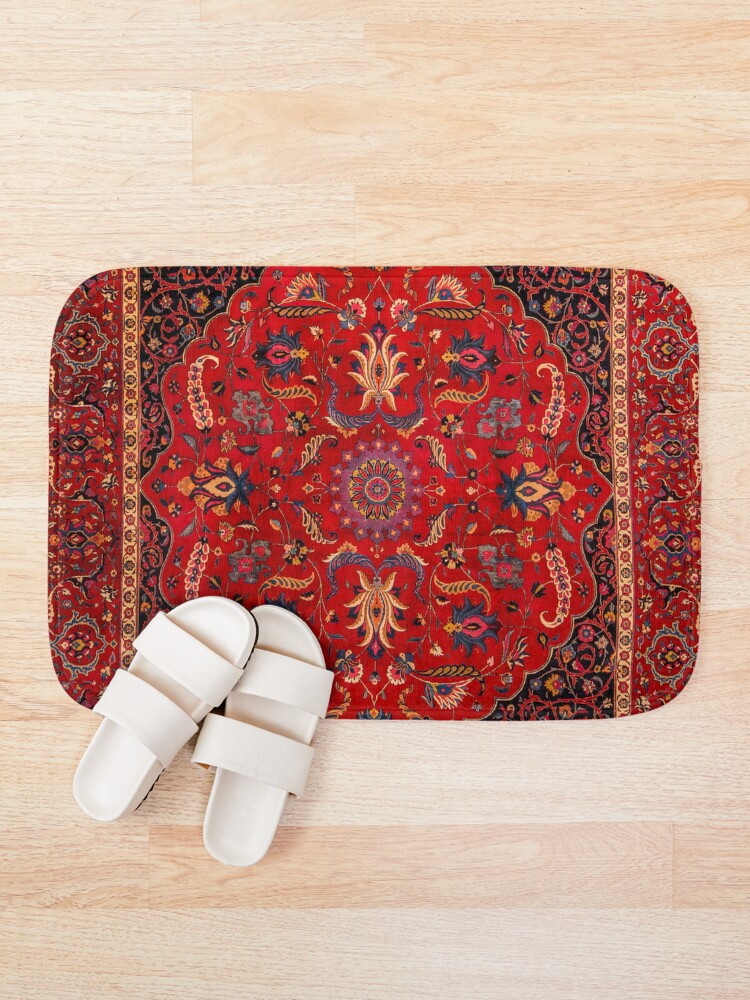 "Antique Persian Rug" Bath Mat for Sale by SusanEileenEvan Redbubble