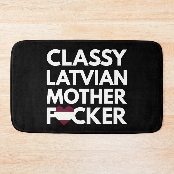 Item preview, Classy Latvian MF Mother Focker Latvia designed and sold by HelloFromAja.