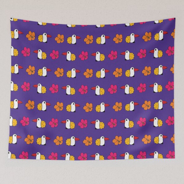 Item preview, Bird and Hibiscus II designed and sold by Jennystorch.