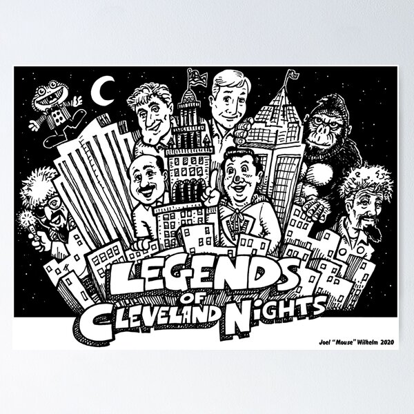 Item preview, Legends of Cleveland Nights designed and sold by GhoulartMouse.