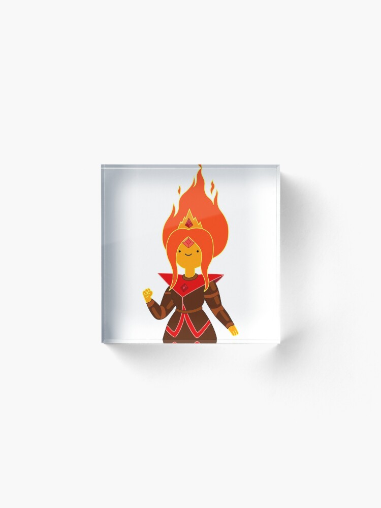 Alternate view of Flame Princess Acrylic Block