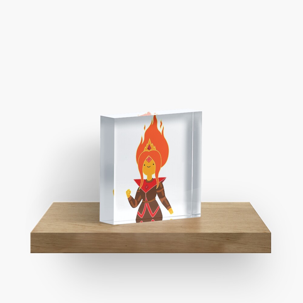 Flame Princess Acrylic Block