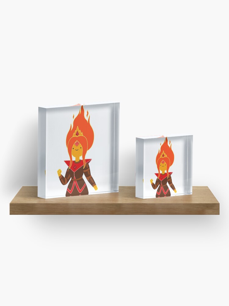 Alternate view of Flame Princess Acrylic Block