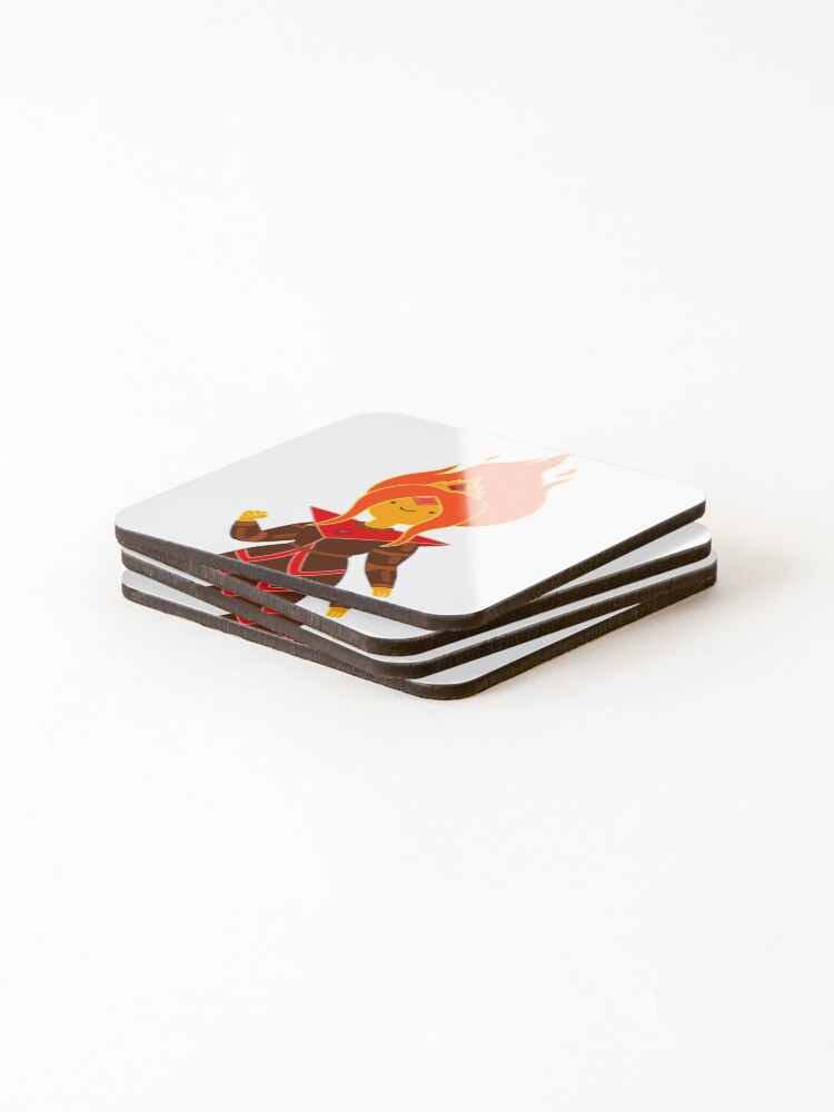 Alternate view of Flame Princess Coasters (Set of 4)