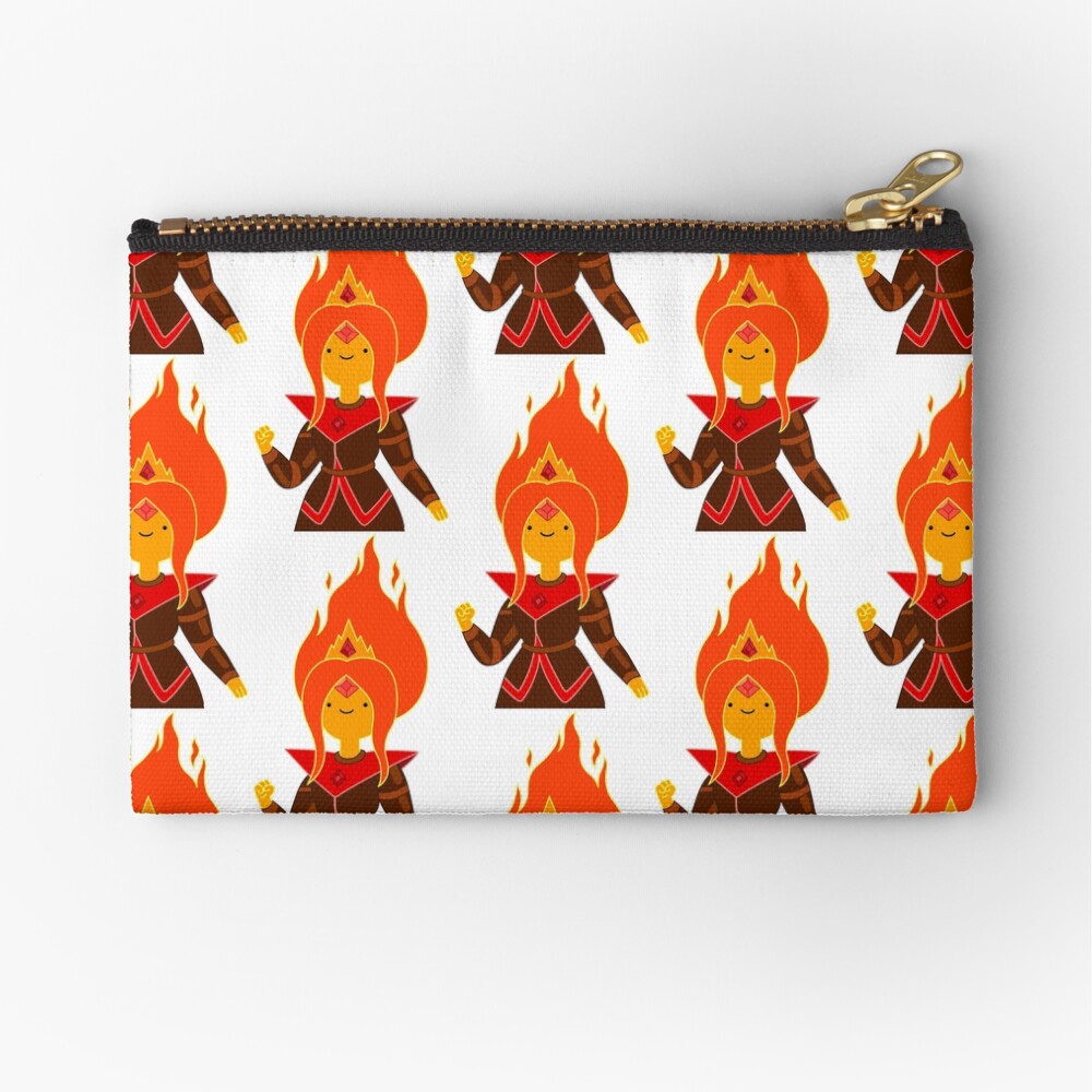 Flame Princess Zipper Pouch