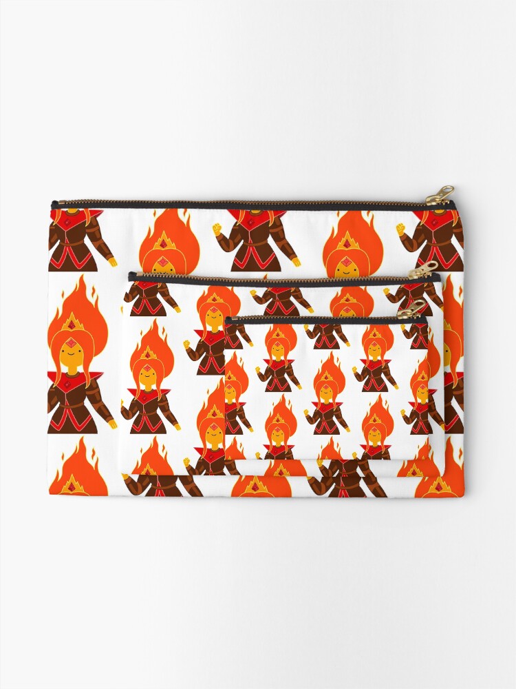 Alternate view of Flame Princess Zipper Pouch