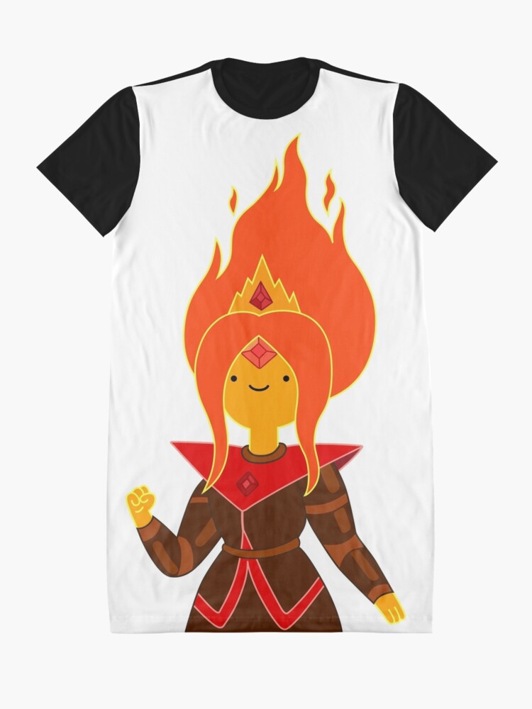 Alternate view of Flame Princess Graphic T-Shirt Dress