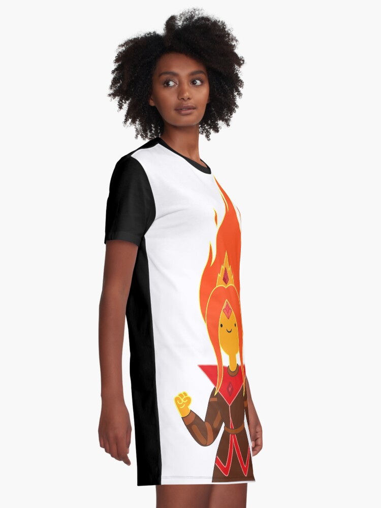 Alternate view of Flame Princess Graphic T-Shirt Dress