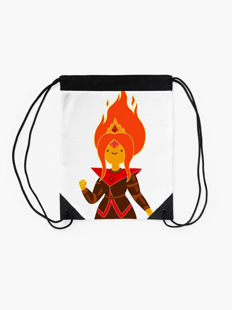 Alternate view of Flame Princess Drawstring Bag