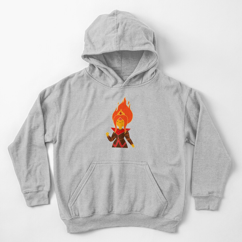 Flame Princess Kids Pullover Hoodie