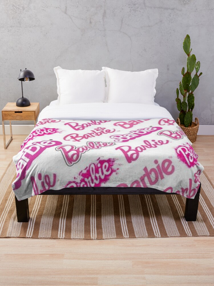 barbie throw blanket