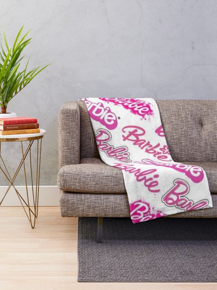barbie throw blanket