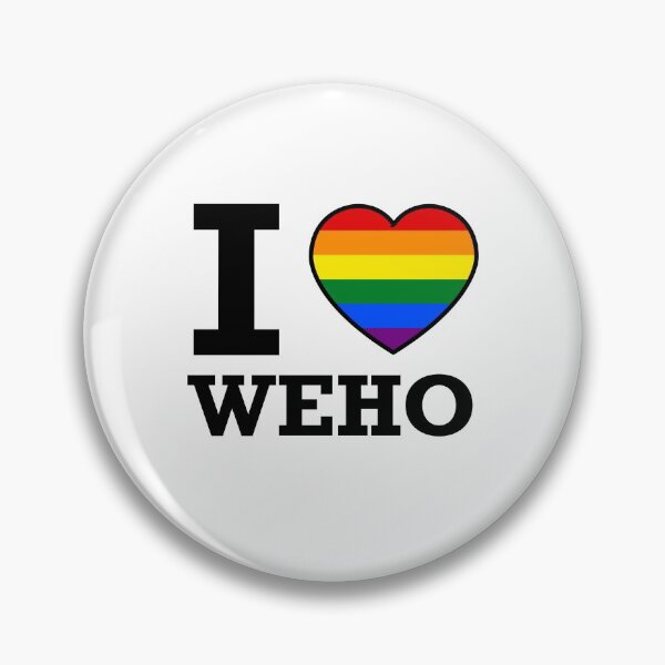 Item preview, I LOVE WEHO, CALIFORNIA GAY PRIDE designed and sold by pikafelix.