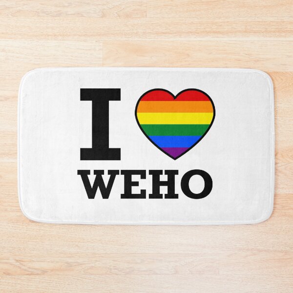 Item preview, I LOVE WEHO, CALIFORNIA GAY PRIDE designed and sold by pikafelix.