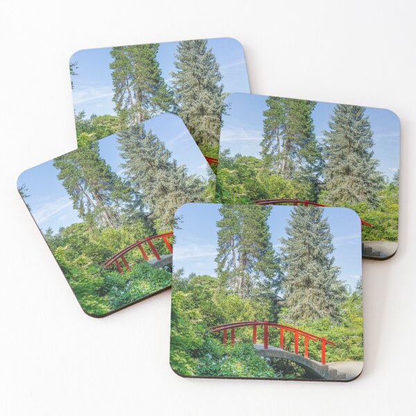 Item preview, Red Garden Bridge designed and sold by georgecolephoto.
