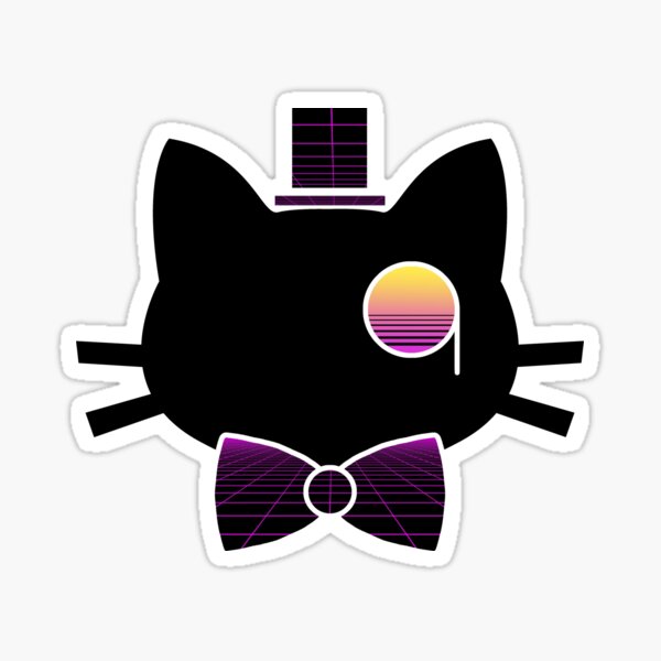 Mr. Kitty, Mr, Dark, Synthwave, Darkwave, HD phone wallpaper