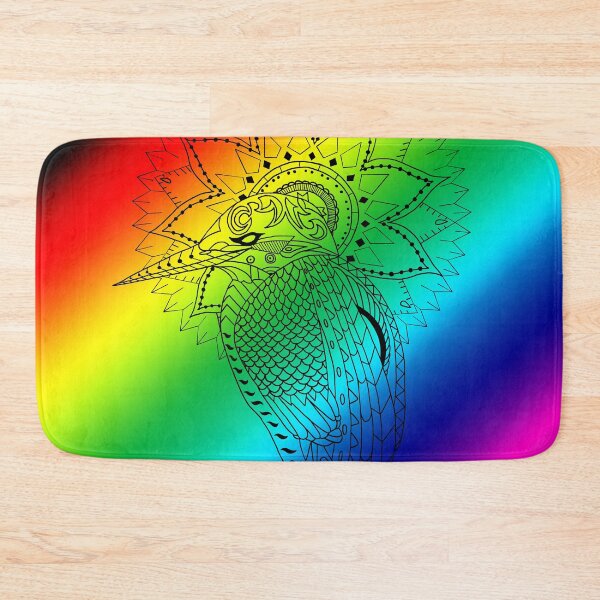 Item preview, rainbow kingfisher designed and sold by geekartistry.