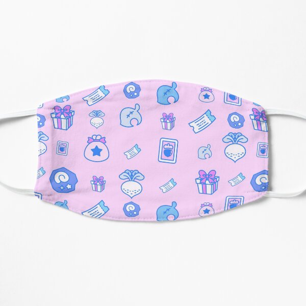 Animal crossing repeating pattern Mask
