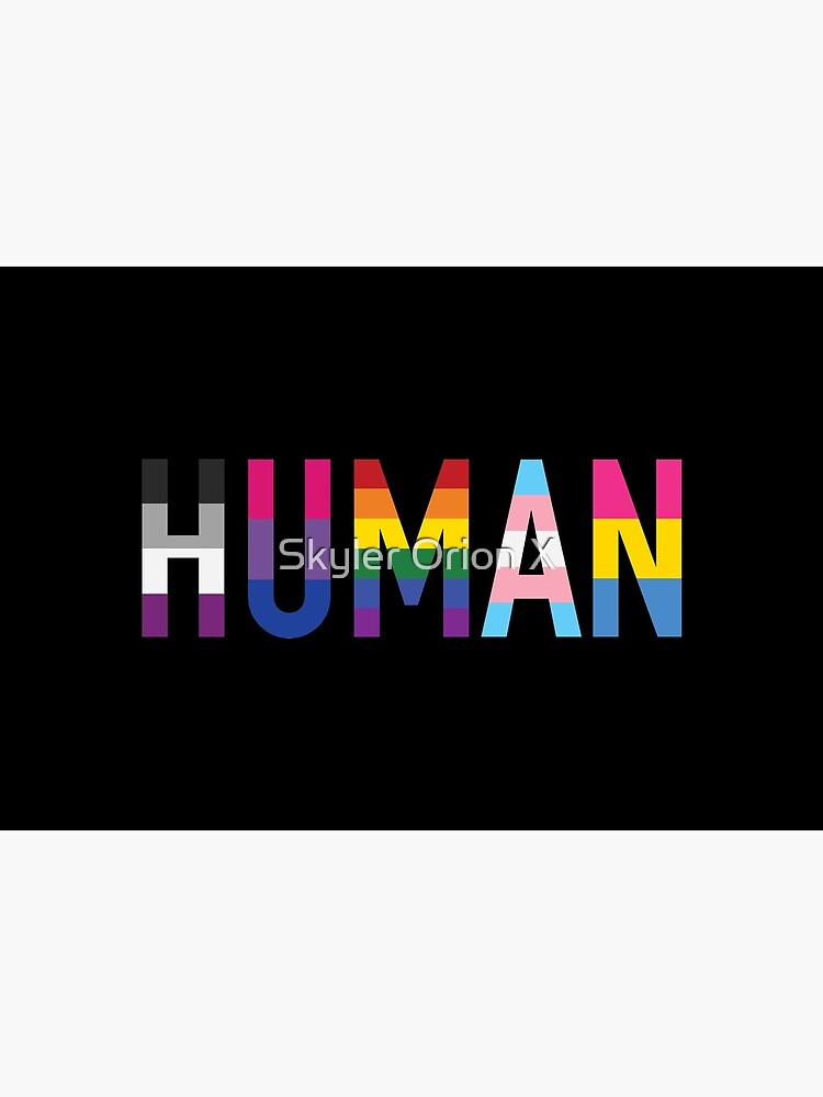 Human, Various Queer Flags 1 by fc13empire