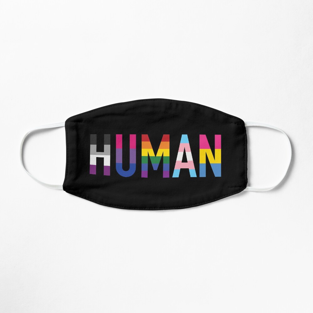 Human, Various Queer Flags 1 Mask