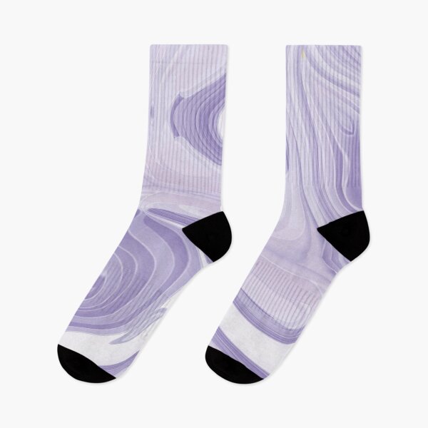 Item preview, preppy pastel lilac purple marble swirls mid century modern  designed and sold by LEILA ART SPACE.