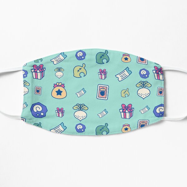 Traversée d'animaux motif répétitif Masque sans plis