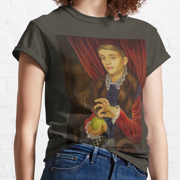 Junge mit Apfel Classic T-Shirt