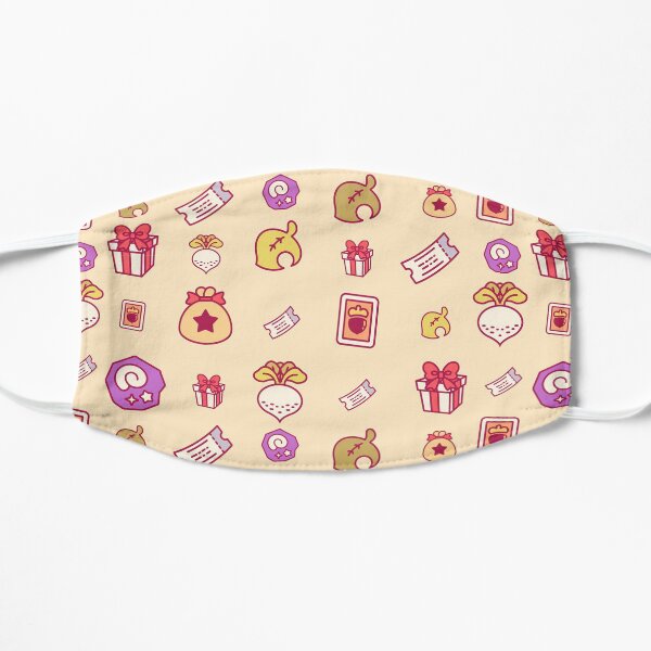 Animal crossing repeating pattern Maske