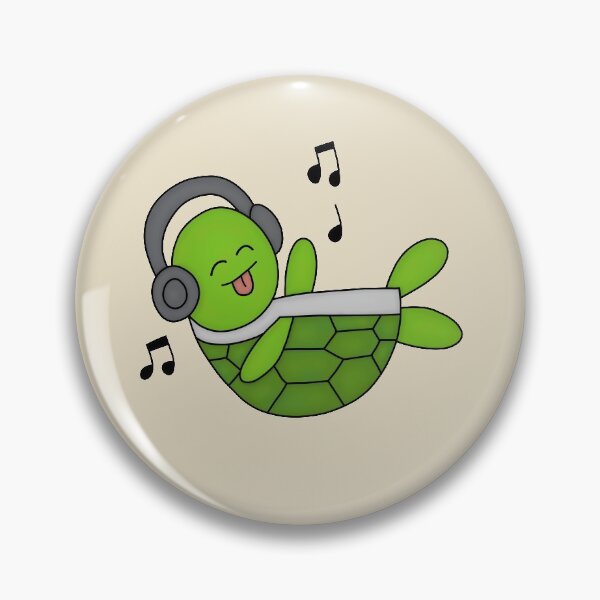 Item preview, Green Turtle Jamming Out designed and sold by palaco210.