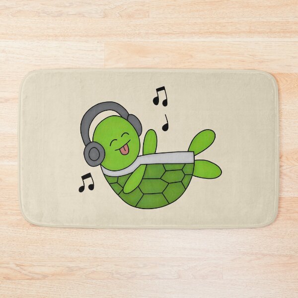 Item preview, Green Turtle Jamming Out designed and sold by palaco210.