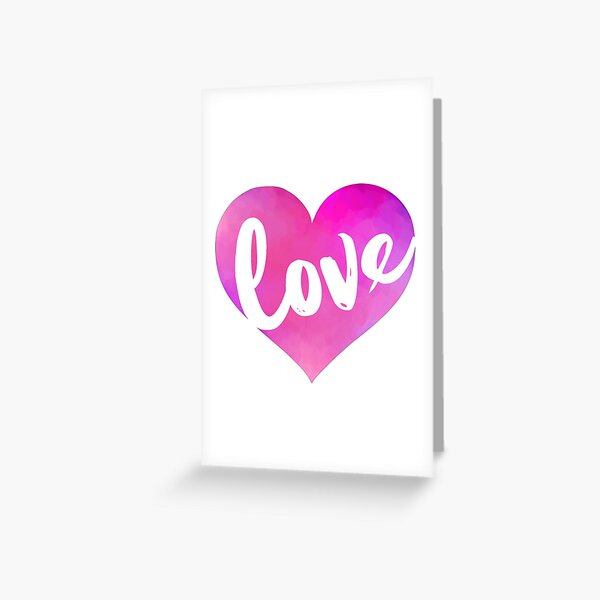 Love is in the Heart Greeting Card