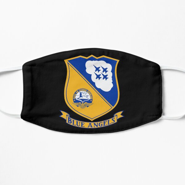 Blue Angels US Navy Squadron Insignia Flat Mask