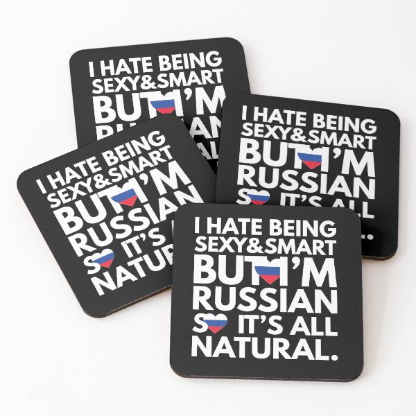 Item preview, Hate Being Sexy and Smart, But I am Russian, It is All Natural.  designed and sold by elhefe.