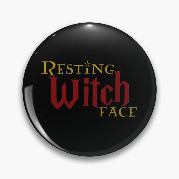 Item preview, Resting Witch Face designed and sold by fashionsforfans.