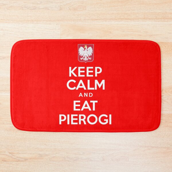 Item preview, Keep Calm And Eat Pierogi Polish Food designed and sold by jaycartoonist.