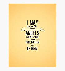 The Side of the Angels Photographic Print
