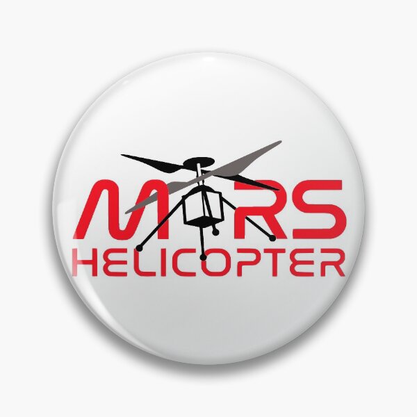 Artikelvorschau, JPLs Mars-Helikopter „Ingenuity“-Logo entworfen und verkauft von Nikki SpaceStuffPlus.