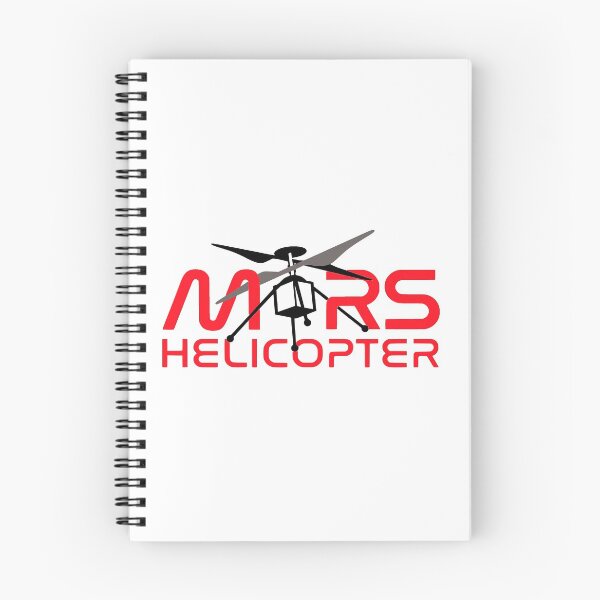 Item preview, JPL's Mars Helicopter "Ingenuity" Logo designed and sold by Nikki SpaceStuffPlus.