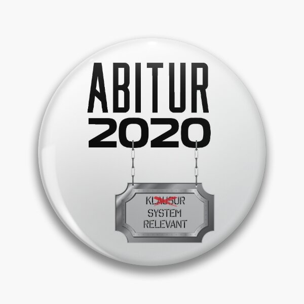 Item preview, Abitur 2020 - system-relevant instead of exam-relevant designed and sold by ArticaDesign.