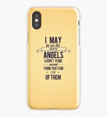 The Side of the Angels iPhone Case