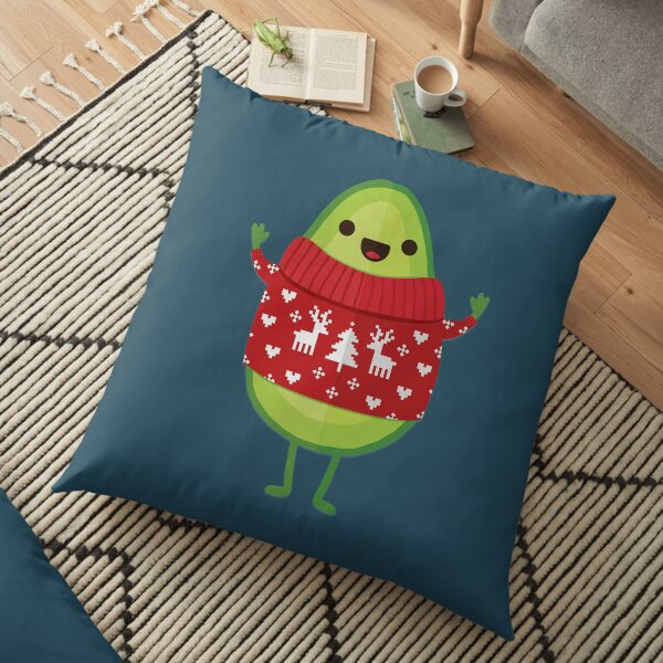 Avo Merry Christmas! Floor Pillow
