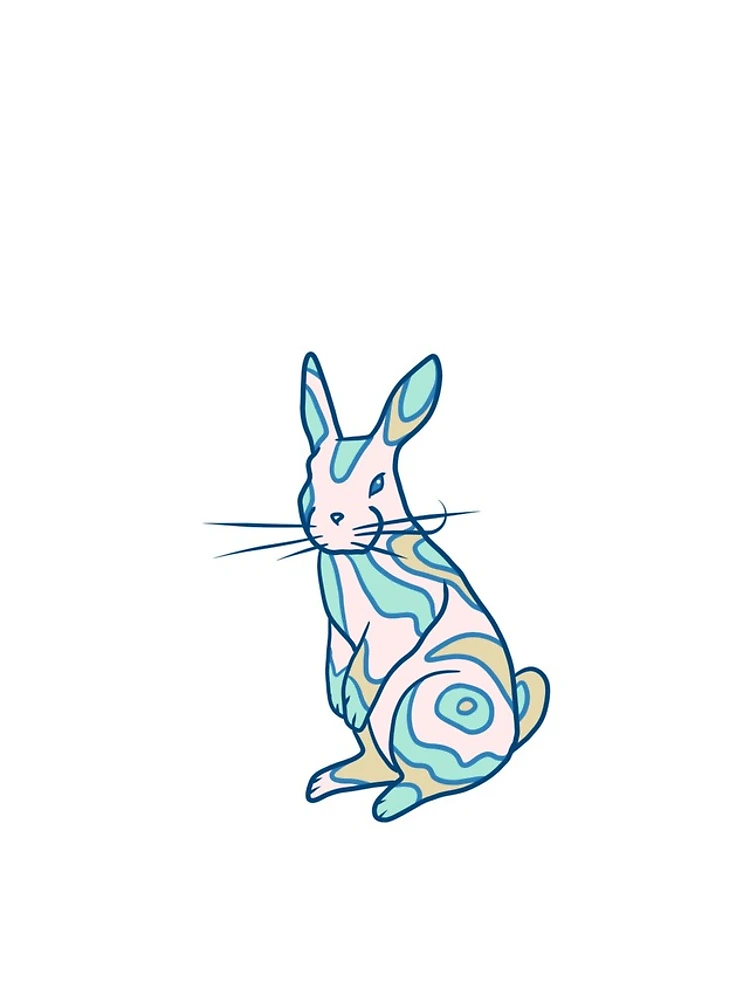 Thumbnail 4 of 4, iPhone Case, Colorful Rabbit designed and sold by kallydru.