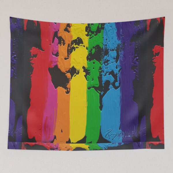 Item preview, LGBTQ Rainbow Pride Flag colors Picture 2020  designed and sold by RDRiccoboni.