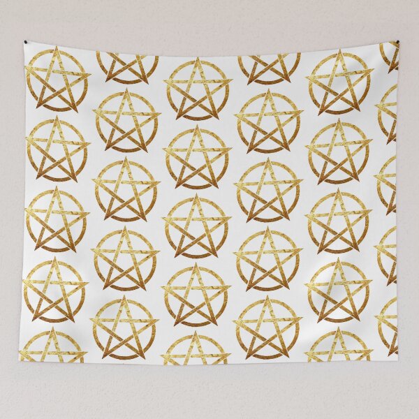 Item preview, golden pentagram designed and sold by inkedribbon.