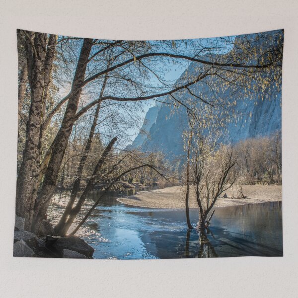 Item preview, Lazy Blue River - Yosemite's Merced River designed and sold by SusanEileenEvans.