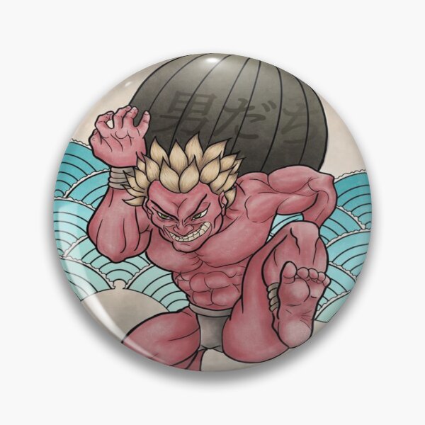 Item preview, MEN STANDING TATTOO HANAMAYA (Baki) designed and sold by WeFlaya.