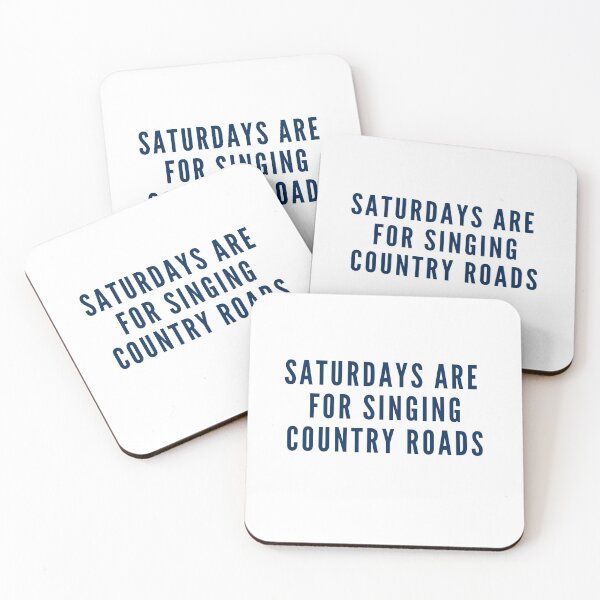 Item preview, Saturdays Are For Singing Country Roads designed and sold by emily-crabtree.