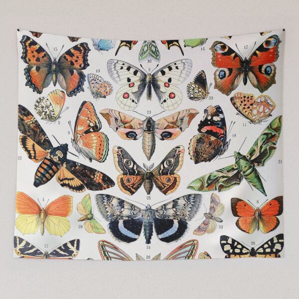 Item preview, Adolphe Millot - Papillons A - French vintage poster designed and sold by DejaVuStudio.