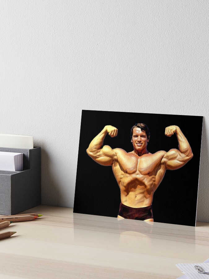 Get Arnold schwarzenegger posing For Free