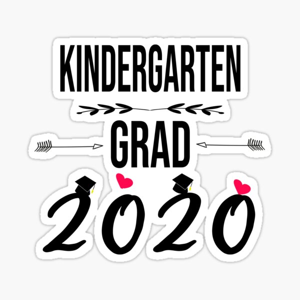Kindergarten Grad 2020 Quarantined Class Graduation Svg Graduation Gift Pandemic Quarantine Sticker By Zack4design Redbubble